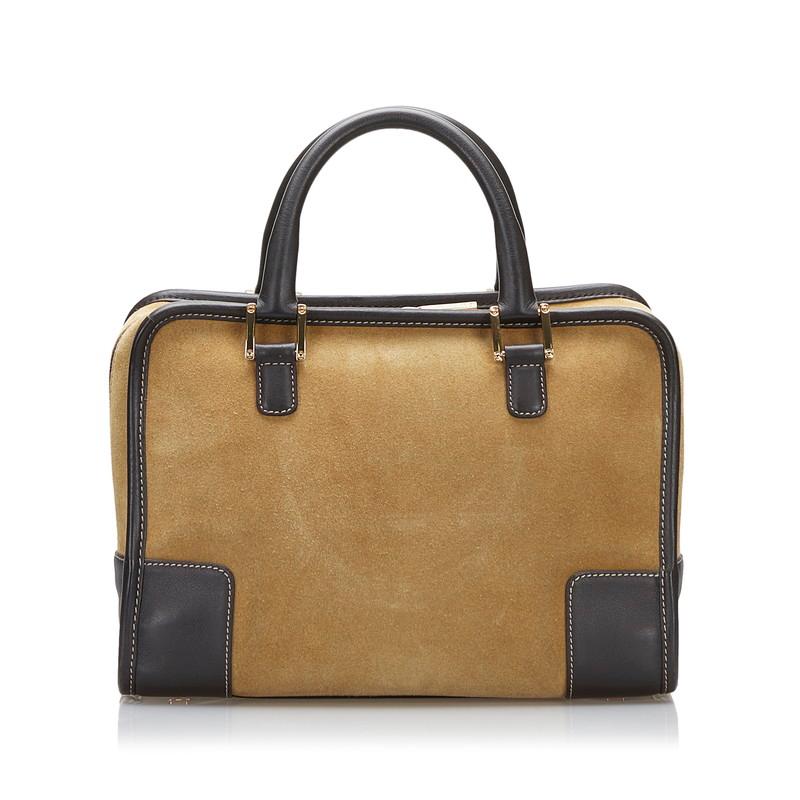 LOEWE（ロエベ） アマソナ28 アナグラム ハンドバッグ ミニボストン