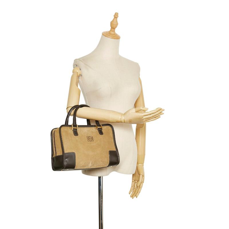 LOEWE（ロエベ） アマソナ28 アナグラム ハンドバッグ ミニボストン