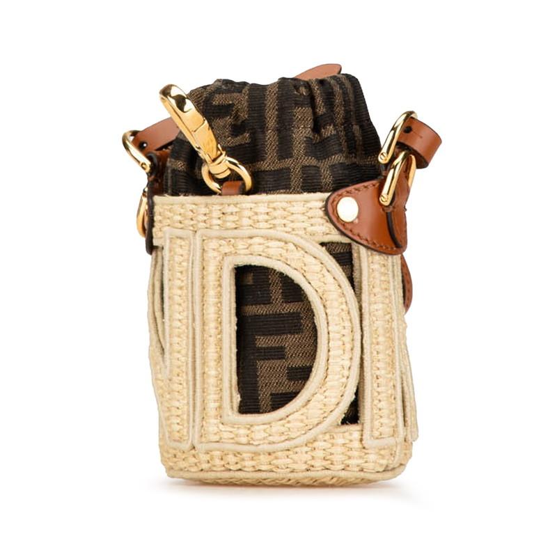 FENDI フェンディ ズッカ ナノ ステップアウト 斜め掛け ミニ