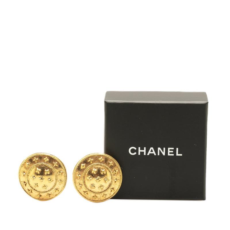 は*つ様 【極美品】CHANEL シャネル ヴィンテージ イヤリング CHANEL（シャネル） ヴィンテージ イヤリング ゴールド メッキ