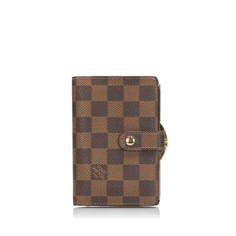 ルイ ヴィトン ダミエ ポルトフォイユ ヴィエノワ 二つ折り財布 N61664 