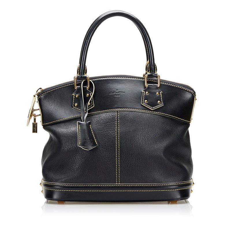 中古】LOUIS VUITTON ロックイットPM ハンドバッグ スハリ レザー  