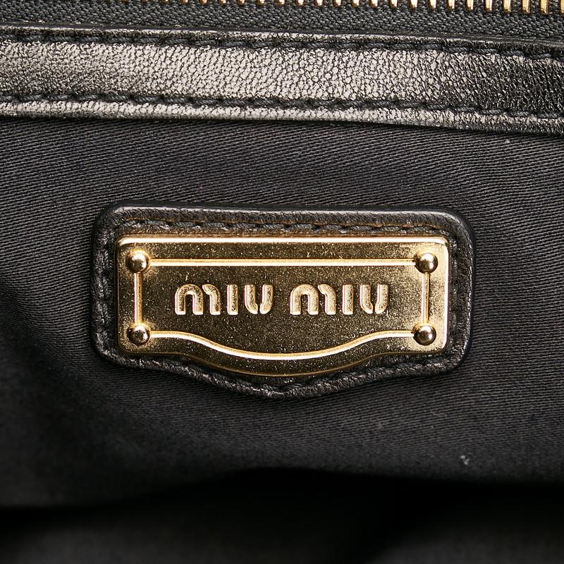miu miu（ミュウミュウ） マテラッセ ハンドバッグ ショルダーバッグ
