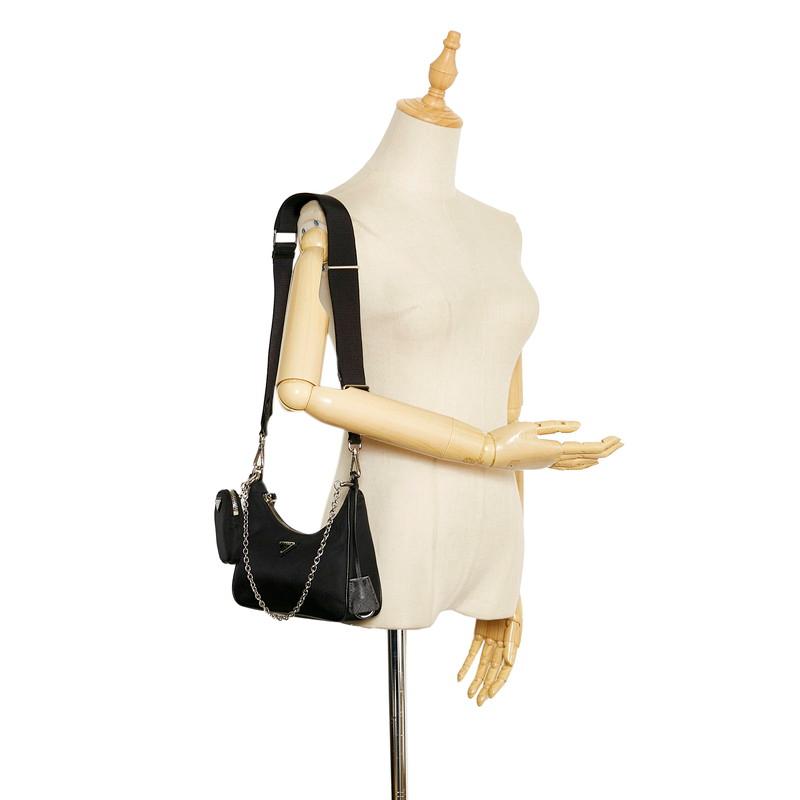 プラダ Re-Edition リ エディション 2005 チェーン ハンドバッグ ショルダーバッグ 2WAY 1BH204 レザー レディース PRADA 【1-0230107】 PRADA（プラダ） Re-Edition 2005 リエディション チェーン