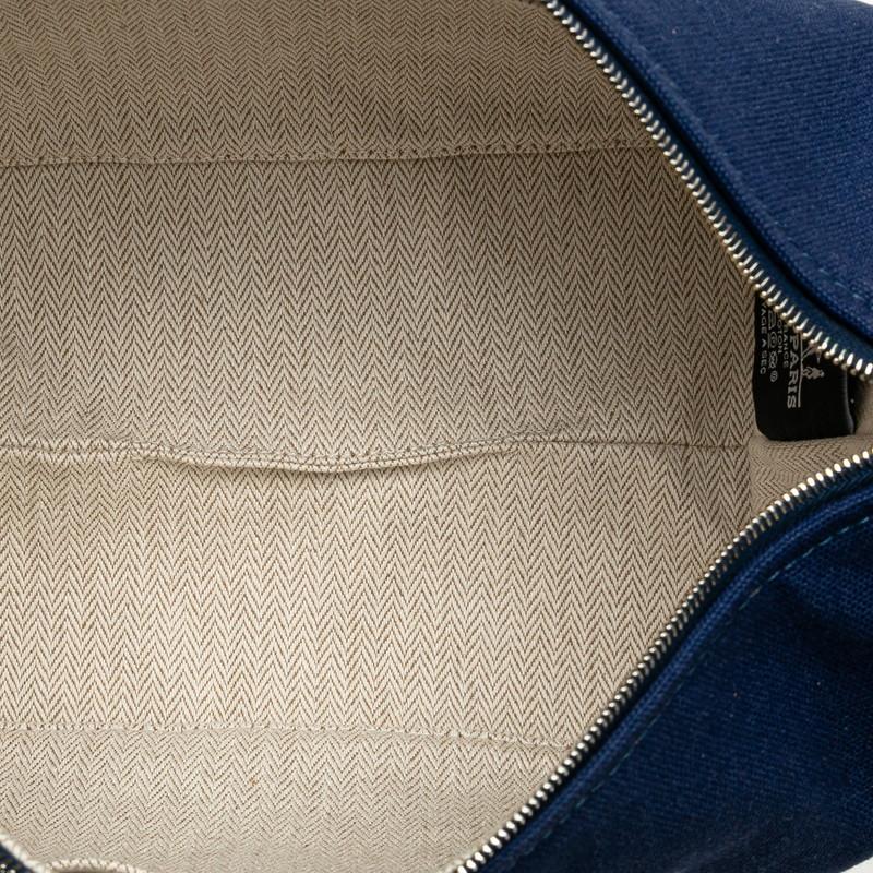 エルメス ブリッドアブラックPM ポーチ ハンドバッグ ネイビー