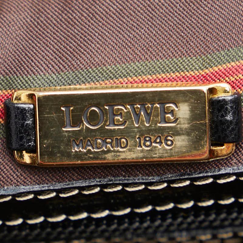 美品 ロエベ LOEWE ベラスケス バニティバッグ ハンドバッグ レザー LOEWE - ロエベ バニティバッグ レッド ベラスケス ハンドバッグ