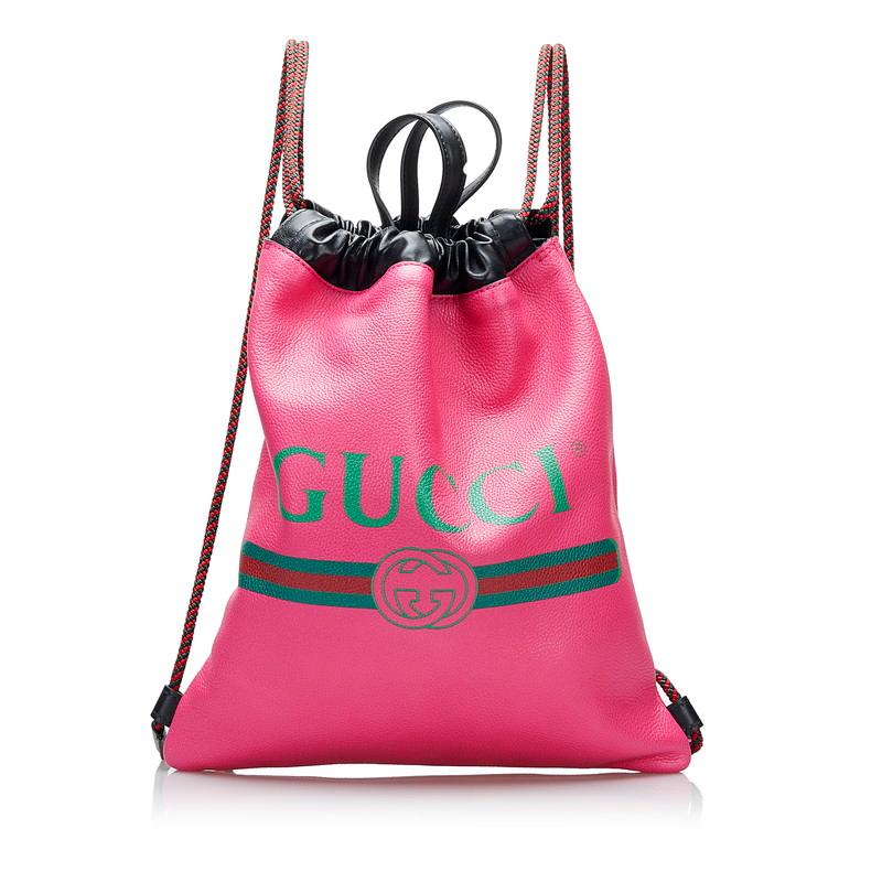GUCCI ナップサックピンク GUCCI ナップサックピンク
