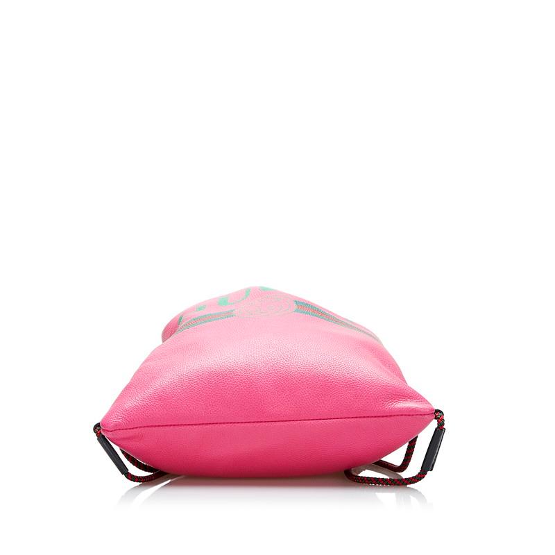 GUCCI グッチ ドローストリング ミニ ロゴ ナップサック リュック