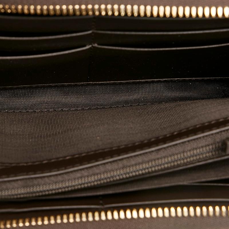 GUCCI（グッチ） GGキャンバス シェリーライン ラウンドファスナー 長