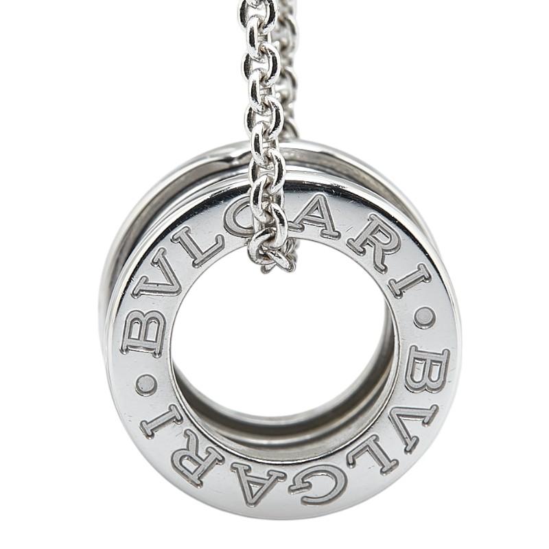 BVLGARI（ブルガリ） ビーゼロワン ネックレス K18WG ホワイトゴールド