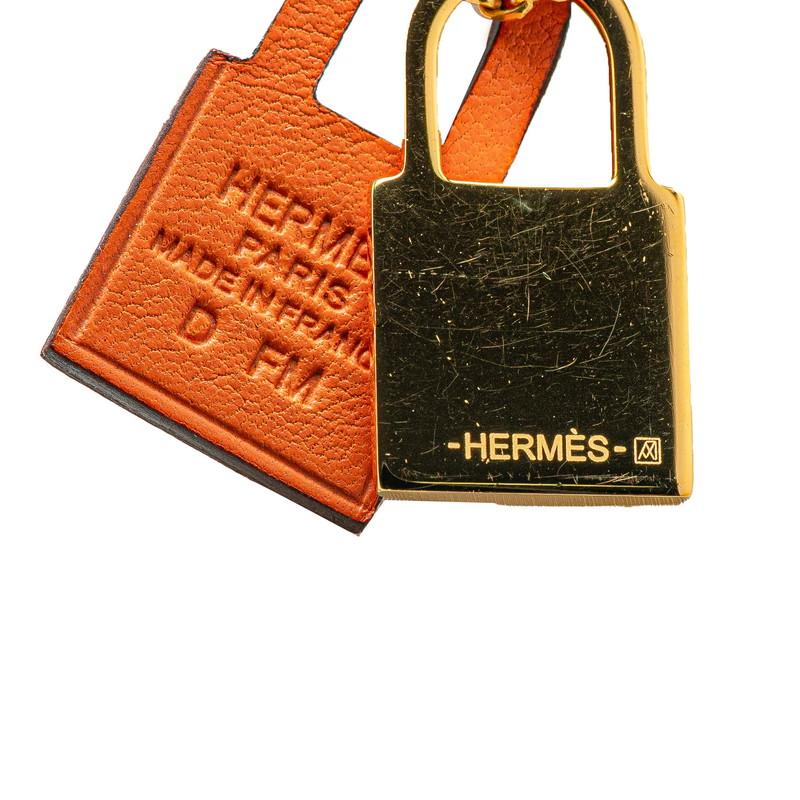 HERMES（エルメス） オーケリーPM ネックレス ゴールド オレンジ 