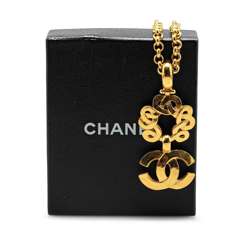 CHANEL（シャネル） ヴィンテージ ココマーク ネックレス ゴールド