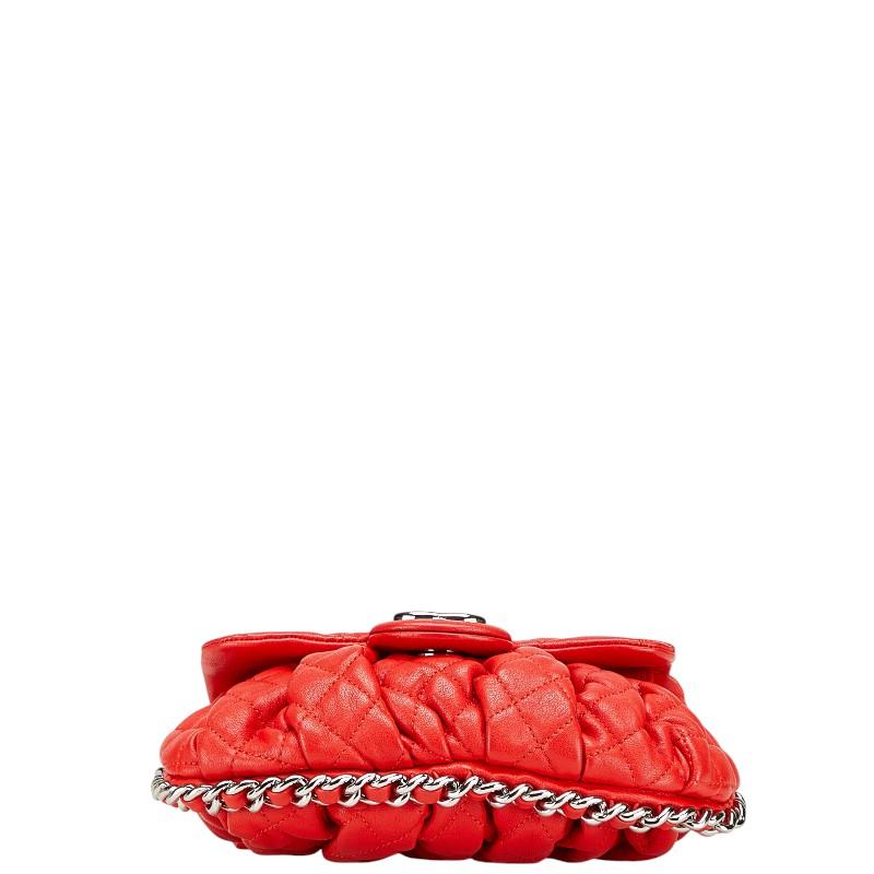 シャネル マトラッセ ココマーク チェーン ショルダーバッグ レザー レディース CHANEL 【222-98451】 CHANEL（シャネル） マトラッセ ココマーク チェーン ショルダーバッグ
