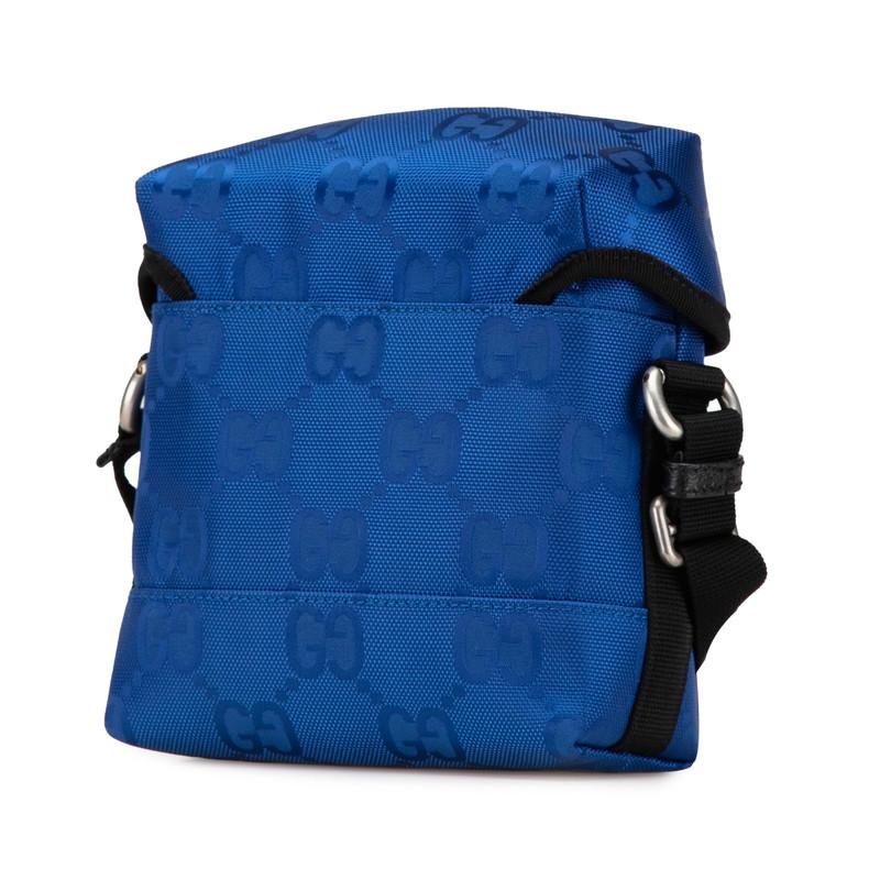 GUCCI グッチ オフザグリッド GGナイロン 斜め掛け ショルダーバッグ 