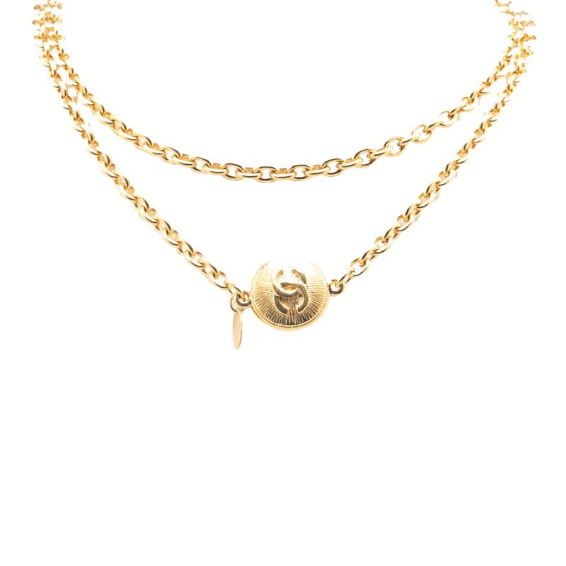 CHANEL シャネル ヴィンテージ ココマーク ネックレス ゴールド CHANEL シャネル ヴィンテージ ココマーク ネックレス ゴールド