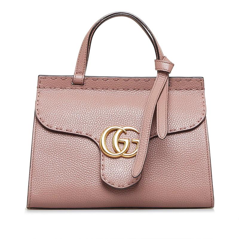 GUCCI グッチ GGマーモント トップハンドルバッグ ハンドバッグ GUCCI グッチ GGマーモント トップハンドルバッグ ハンドバッグ