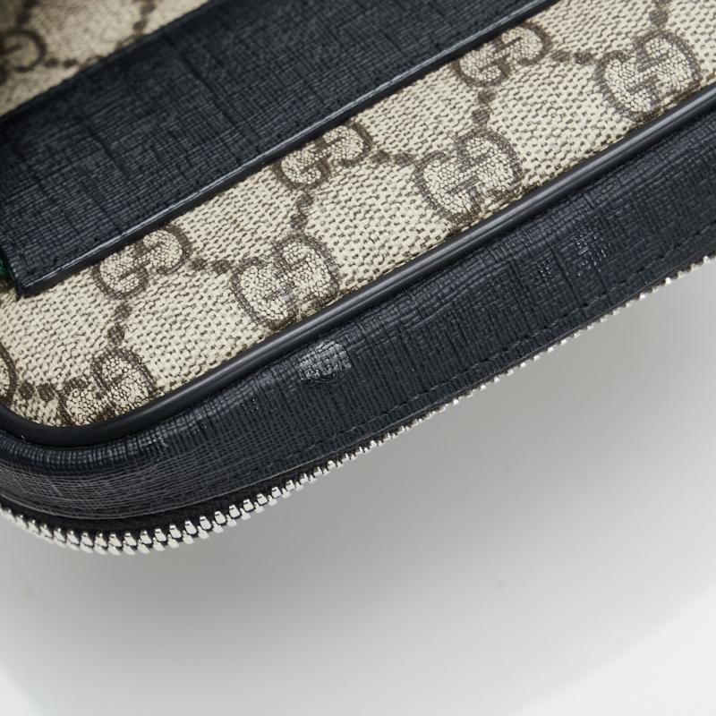 GUCCI（グッチ） GGスプリーム シェリーライン ボディバッグ ウエスト