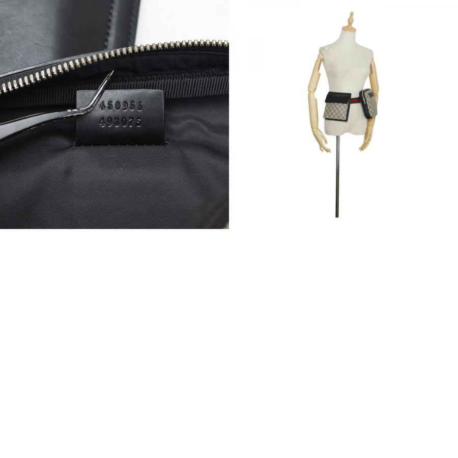 GUCCI（グッチ） GGスプリーム シェリーライン ボディバッグ ウエスト