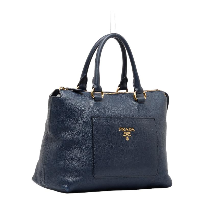 PRADA（プラダ） ハンドバッグ ショルダーバッグ 2WAY 1BA063 ネイビー