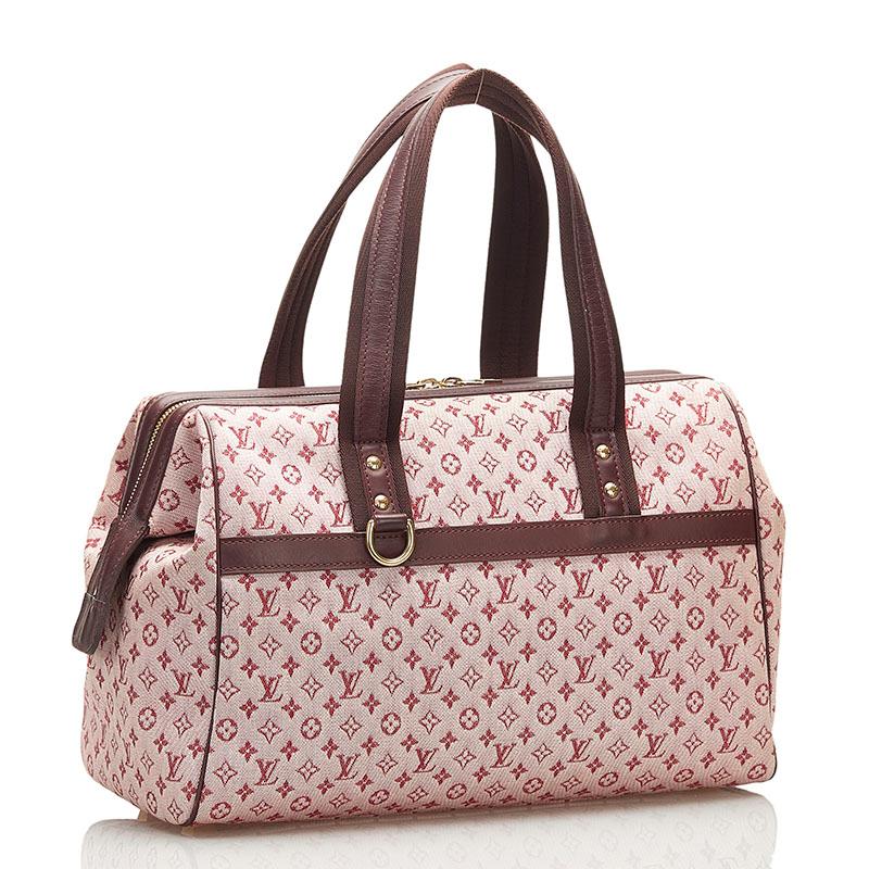 【極美品 廃盤品】ルイヴィトン　ハンドバッグ　モノグラムミニ　ジョセフィーヌPM LOUIS VUITTON（ルイ・ヴィトン） ルイ ヴィトン モノグラムミニ