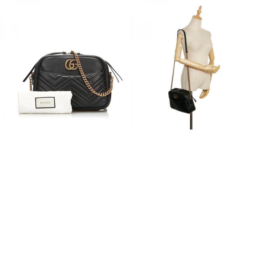 GUCCI グッチ GGマーモント キルティング 斜め掛け チェーン GUCCI グッチ GGマーモント キルティング 斜め掛け チェーン