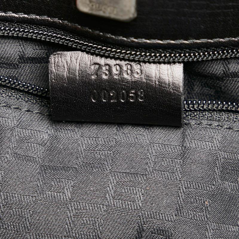 GUCCI（グッチ） ハンドバッグ トートバッグ 73983 ブラック レザー