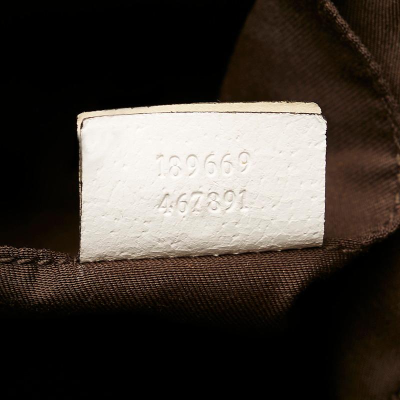 GUCCI（グッチ） GGキャンバス トートバッグ 189669 ホワイト 
