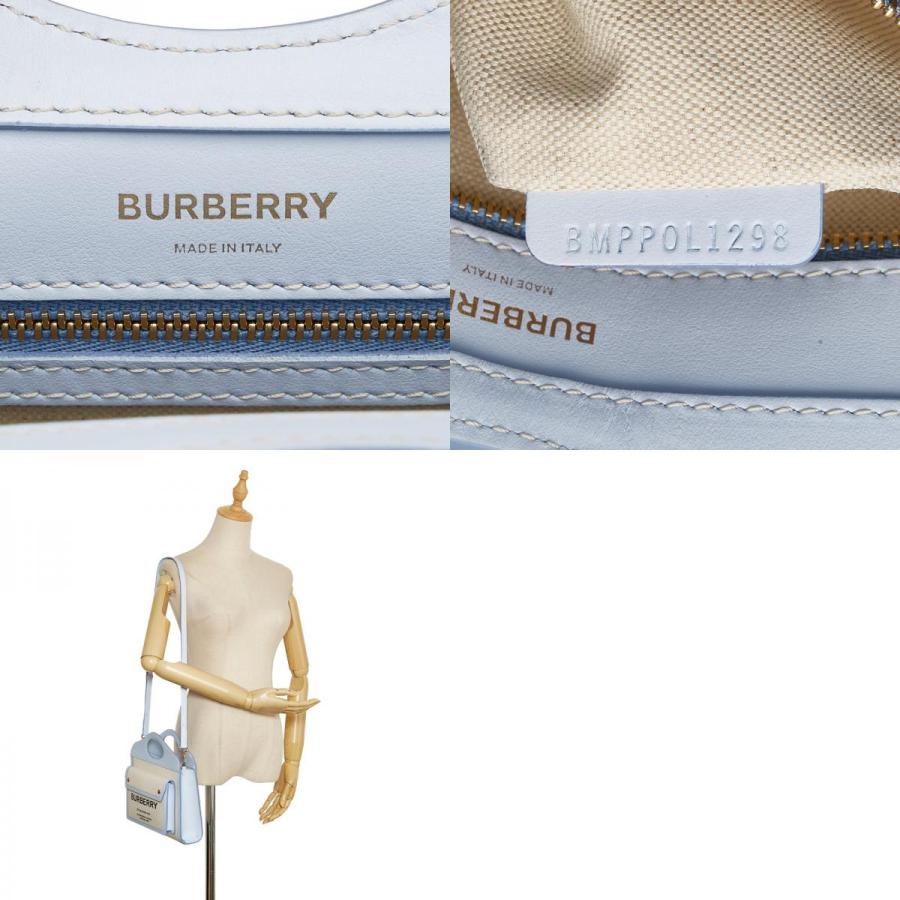 BURBERRY バーバリー ミニ ツートン ハンドバッグ ショルダー BURBERRY バーバリー ミニ ツートン ハンドバッグ ショルダー