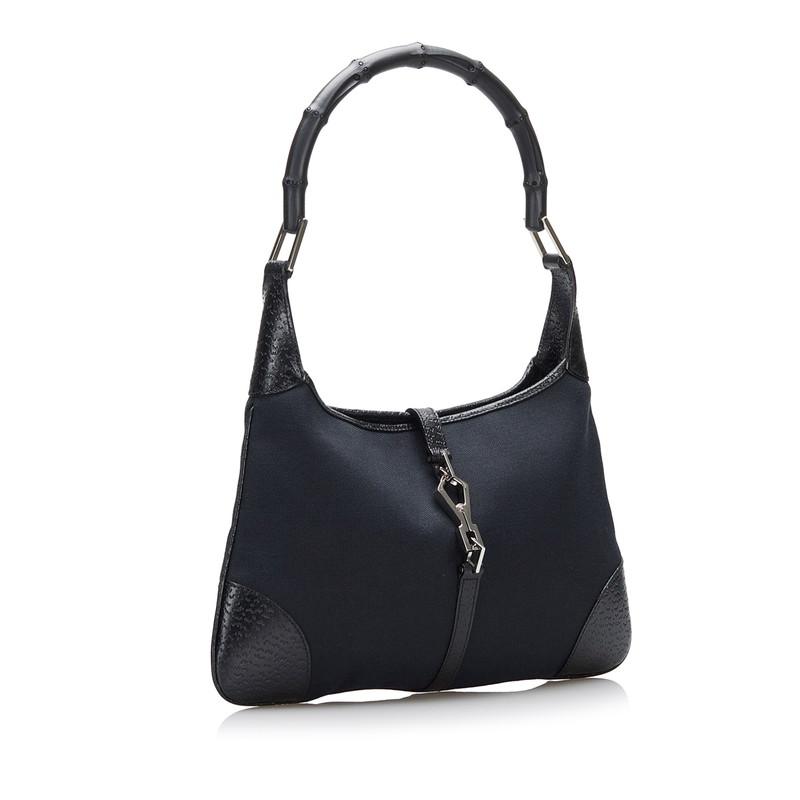 GUCCI（グッチ） バンブー ジャッキー ハンドバッグ 001 4060 ブラック 