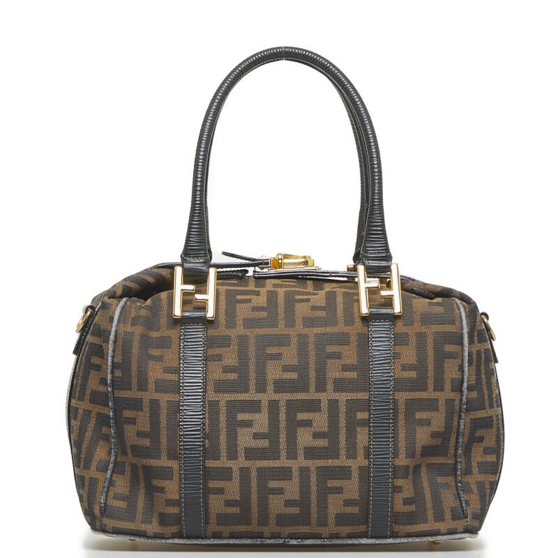 FENDI（フェンディ） ズッカ ハンドバッグ ショルダーバッグ 2WAY 