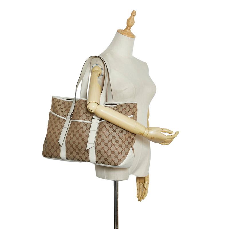 GUCCI（グッチ） GGキャンバス トートバッグ ショルダーバッグ 153233