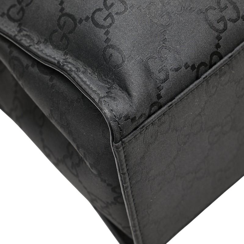 GUCCI グッチ GGナイロン バンブー トートバッグ ハンドバッグ 002