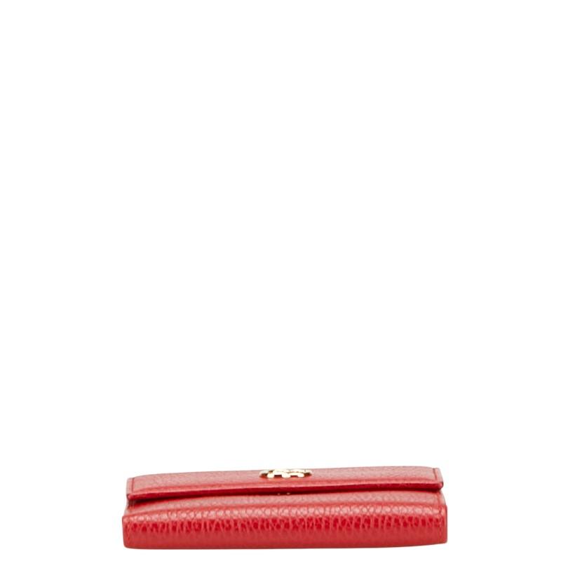 GUCCI（グッチ） GGマーモント 二つ折り財布 456122 レッド レザー