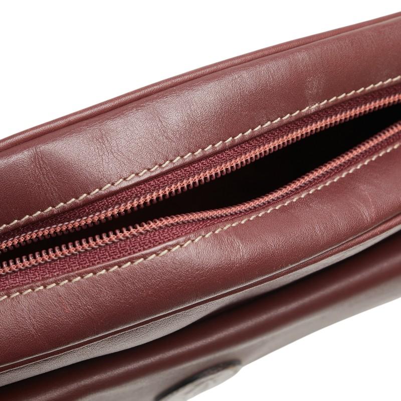 Cartier カルティエ マストライン ベルト レザー ワインレッド Cartier（カルティエ） ベルト 最大〇cm カット可 マスト ボルドー