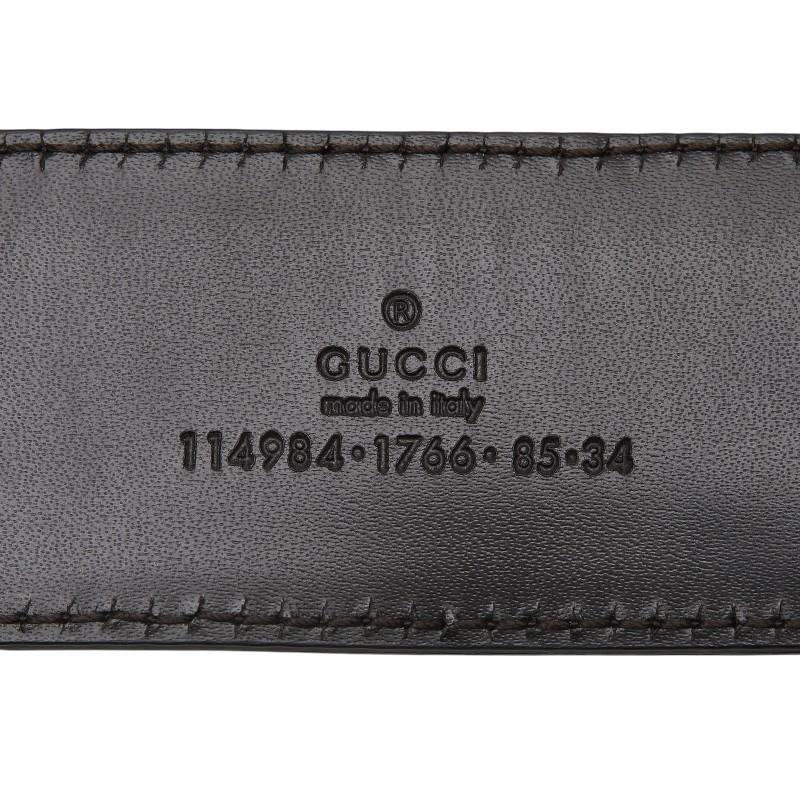 GUCCI（グッチ） インターロッキングG シェリーライン ベルト 85.34