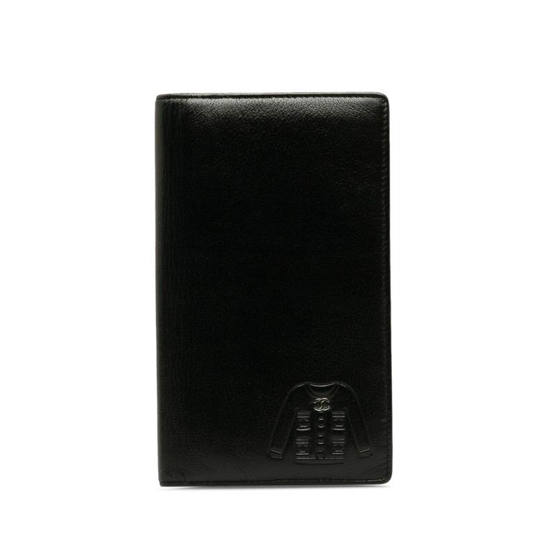 CHANEL（シャネル） ココジャケット モチーフ 長財布 ブラック レザー 