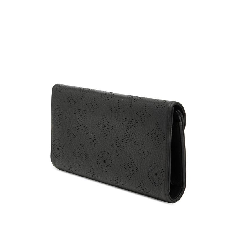 ルイヴィトン モノグラム マヒナ ポルトフォイユ アメリア 長財布 ブラック LOUIS VUITTON（ルイ・ヴィトン） ルイ ヴィトン マヒナ
