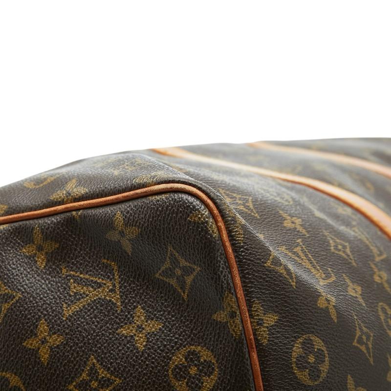 ルイ ヴィトン モノグラム キーポル50 ボストンバッグ 旅行カバン トラベルバッグ M41426 ブラウン PVC レザー LOUIS VUITTON 【中古】_4
