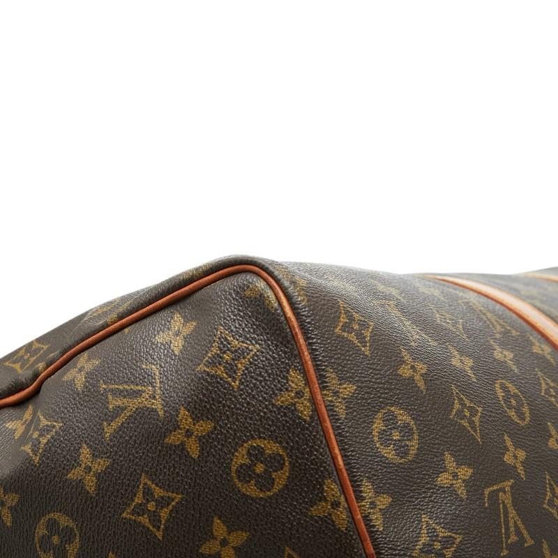 ルイ ヴィトン モノグラム キーポル50 ボストンバッグ 旅行カバン トラベルバッグ M41426 ブラウン PVC レザー LOUIS VUITTON 【中古】_6