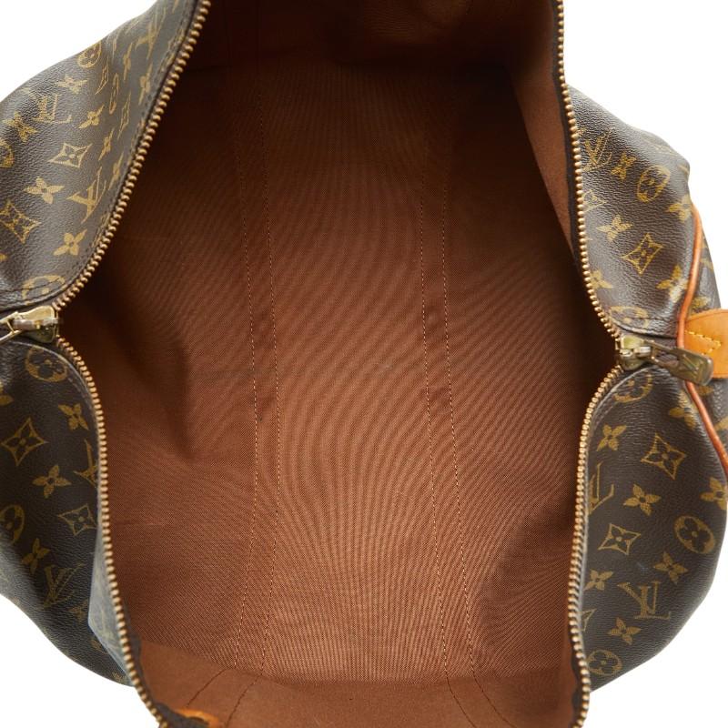 ルイ ヴィトン モノグラム キーポル50 ボストンバッグ 旅行カバン トラベルバッグ M41426 ブラウン PVC レザー LOUIS VUITTON 【中古】_7