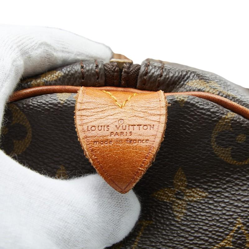 ルイ ヴィトン モノグラム キーポル50 ボストンバッグ 旅行カバン トラベルバッグ M41426 ブラウン PVC レザー LOUIS VUITTON 【中古】_8