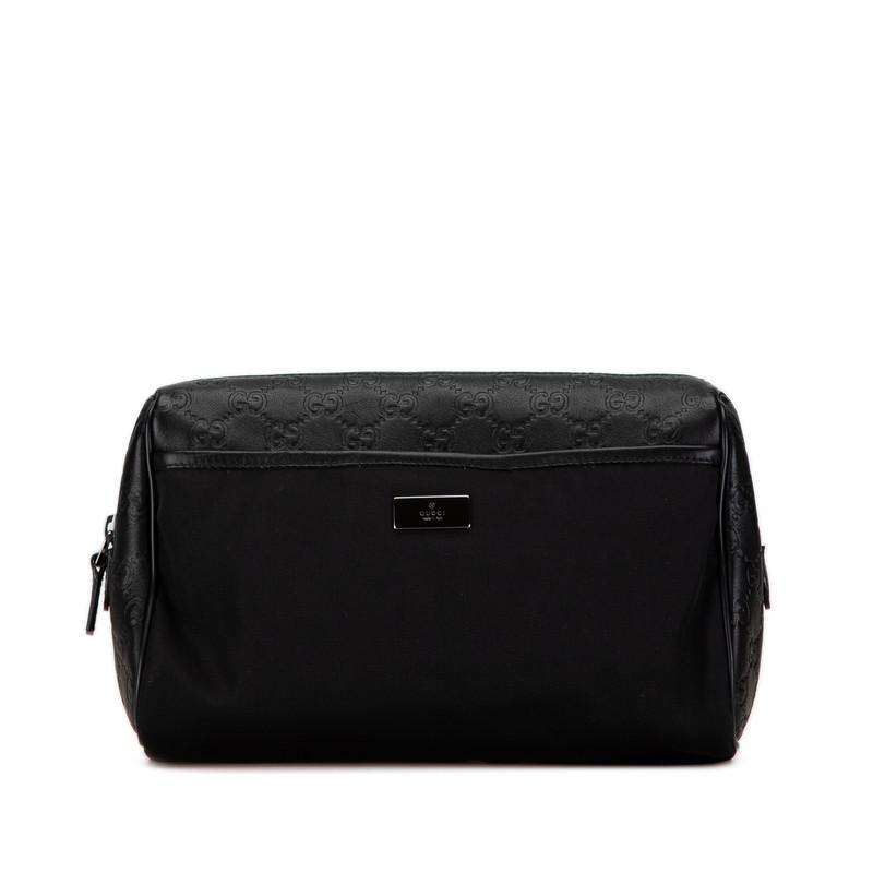 GUCCI オールドグッチ ブラッククラッチバッグ クラッチバッグ GUCCI（グッチ） グッチシマ クラッチバッグ セカンドバッグ 162792
