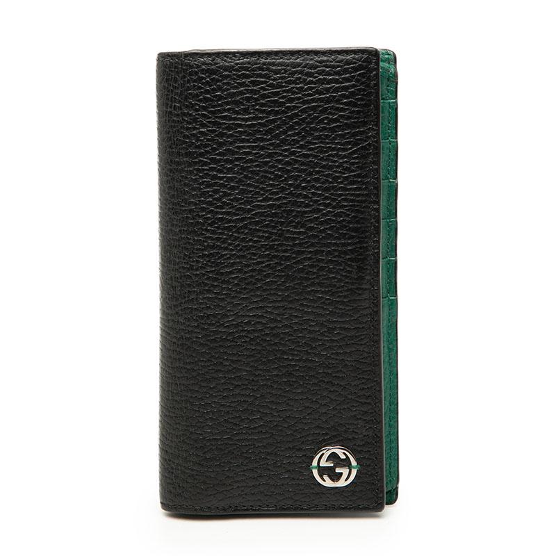 GUCCI（グッチ） インターロッキングG バイカラー 長財布 610467