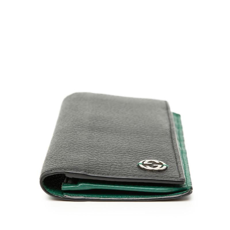 GUCCI（グッチ） インターロッキングG バイカラー 長財布 610467