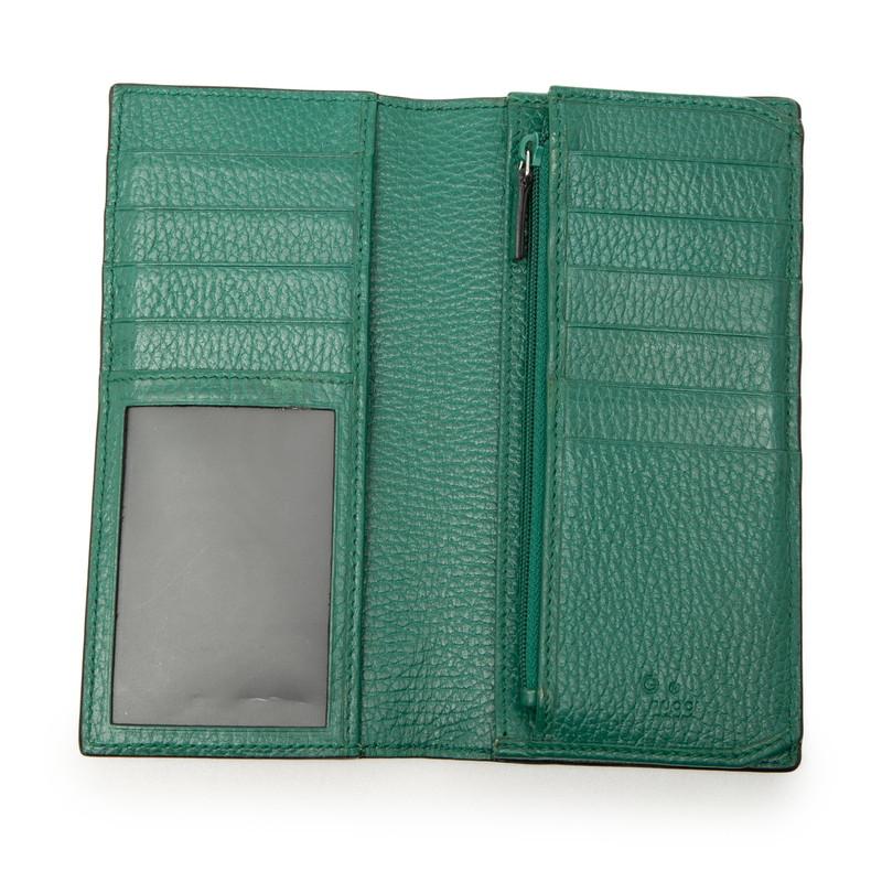 GUCCI（グッチ） インターロッキングG バイカラー 長財布 610467