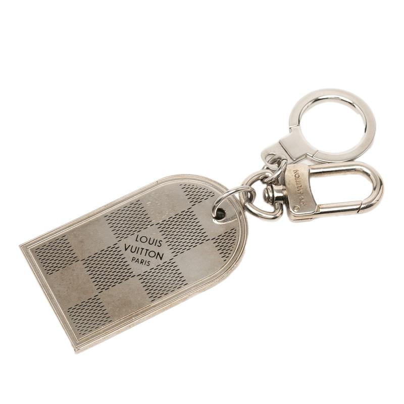 美品！ルイヴィトン ヴェルニ ポルトクレロン キーホルダーバックチャーム LOUIS VUITTON（ルイ・ヴィトン） ルイ ヴィトン ダミエ ポルト クレ