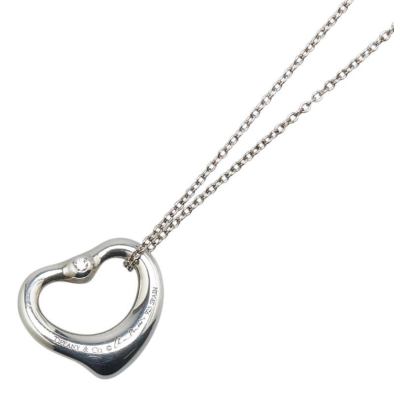 Tiffany & Co. ティファニーオープンハートネックレスsv925
