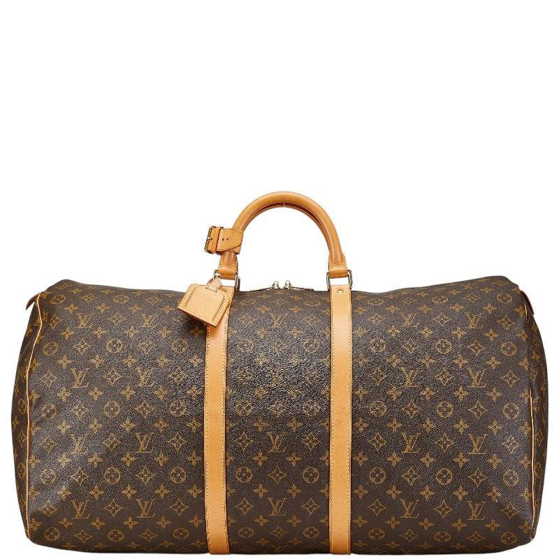ルイ ヴィトン モノグラム キーポル60 ボストンバッグ トラベルバッグ M41422 ブラウン PVC レザー レディース LOUIS VUITTON 【中古】 LOUIS VUITTON（ルイ・ヴィトン） ルイ ヴィトン モノグラム キーポル