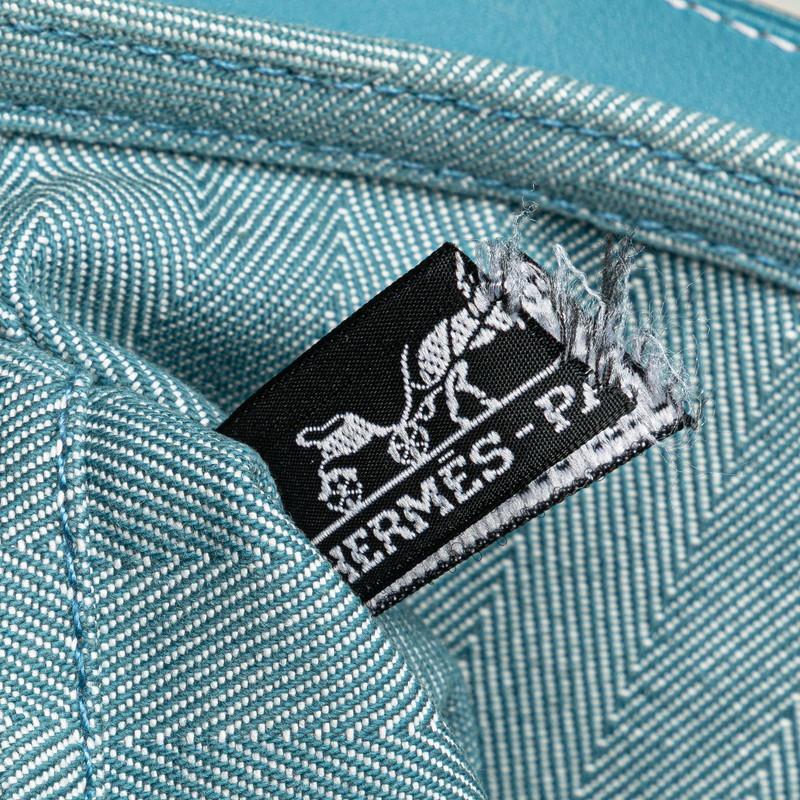 HERMES（エルメス） ヴァルパライソPM ハンドバッグ ブルージーン 