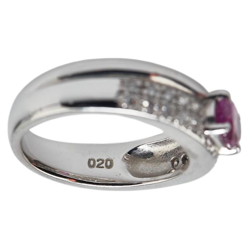 タサキ Pt900 プラチナ ルビー0.20ct ダイヤ0.72ct リング 指輪 タサキ Pt900 プラチナ ルビー0.20ct ダイヤ0.72ct リング 指輪